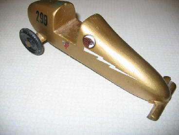 Pinewood Derby Car 1970's