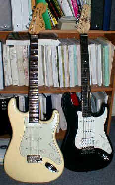 Stratocasters, I presume...